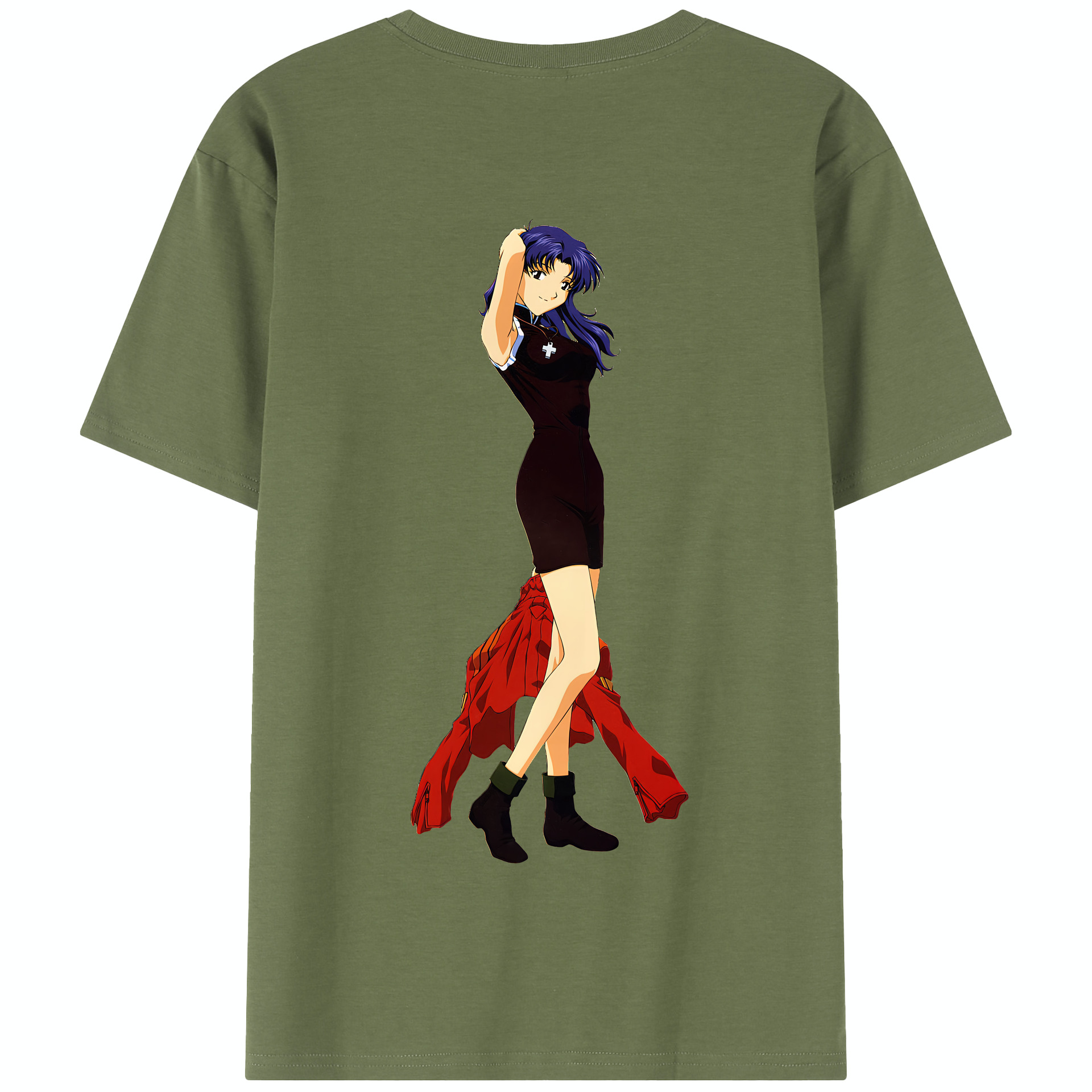 （画像用） EVA 新世紀エヴァンゲリオン 綿100％半袖Tシャツ（背面プリント）